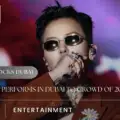 G-Dragon Performs in Dubai to Crowd of 20,000 Fans
