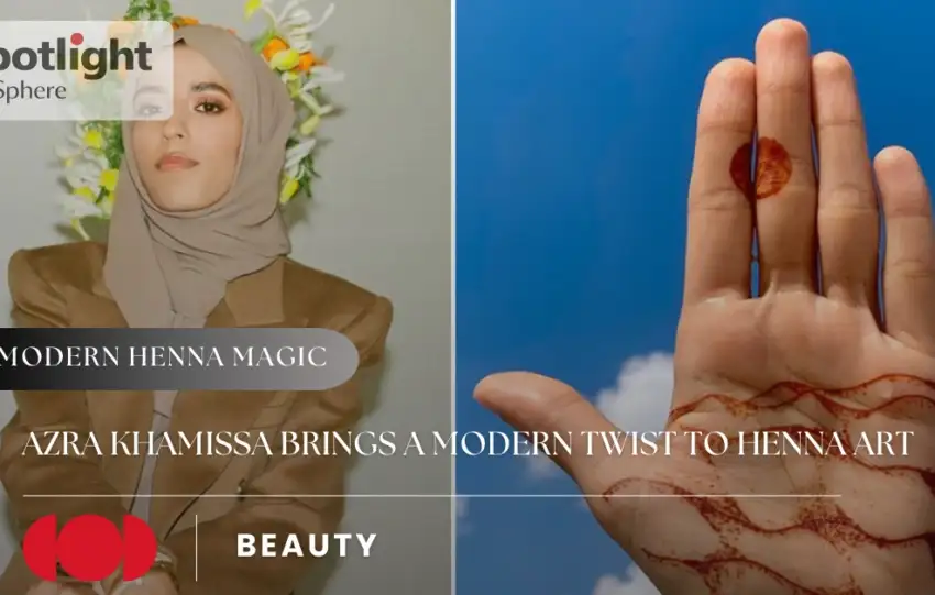 Azra Khamissa Brings a Modern Twist to Henna Art