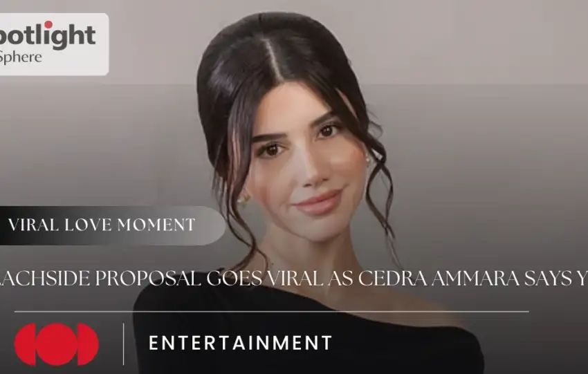 Beachside Proposal Goes Viral as Cedra Ammara Says Yes