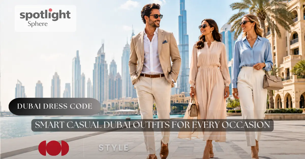Smart casual Dubai outfits for men and women