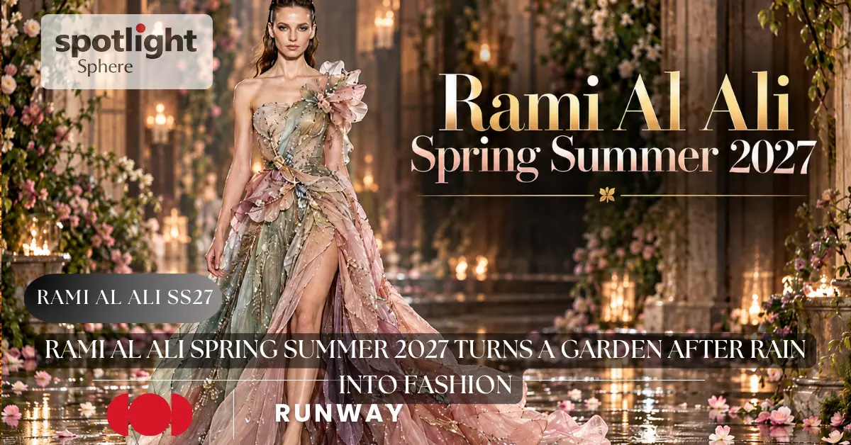 Rami Al Ali Spring Summer 2027 Garden After Rain collection
